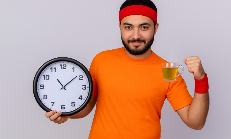 10 دقائق مشي بعد الشاي أو القهوة الخضراء